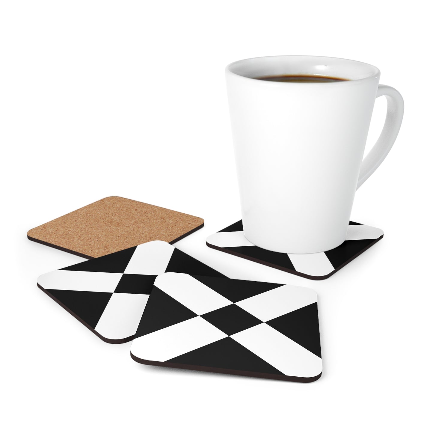 Corkwood Coaster Set