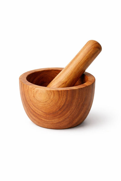 Elm Wood Mortar and Pestle