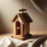 Elm Wood Bird Feeder