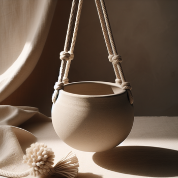 Stoneware Hanging Planter