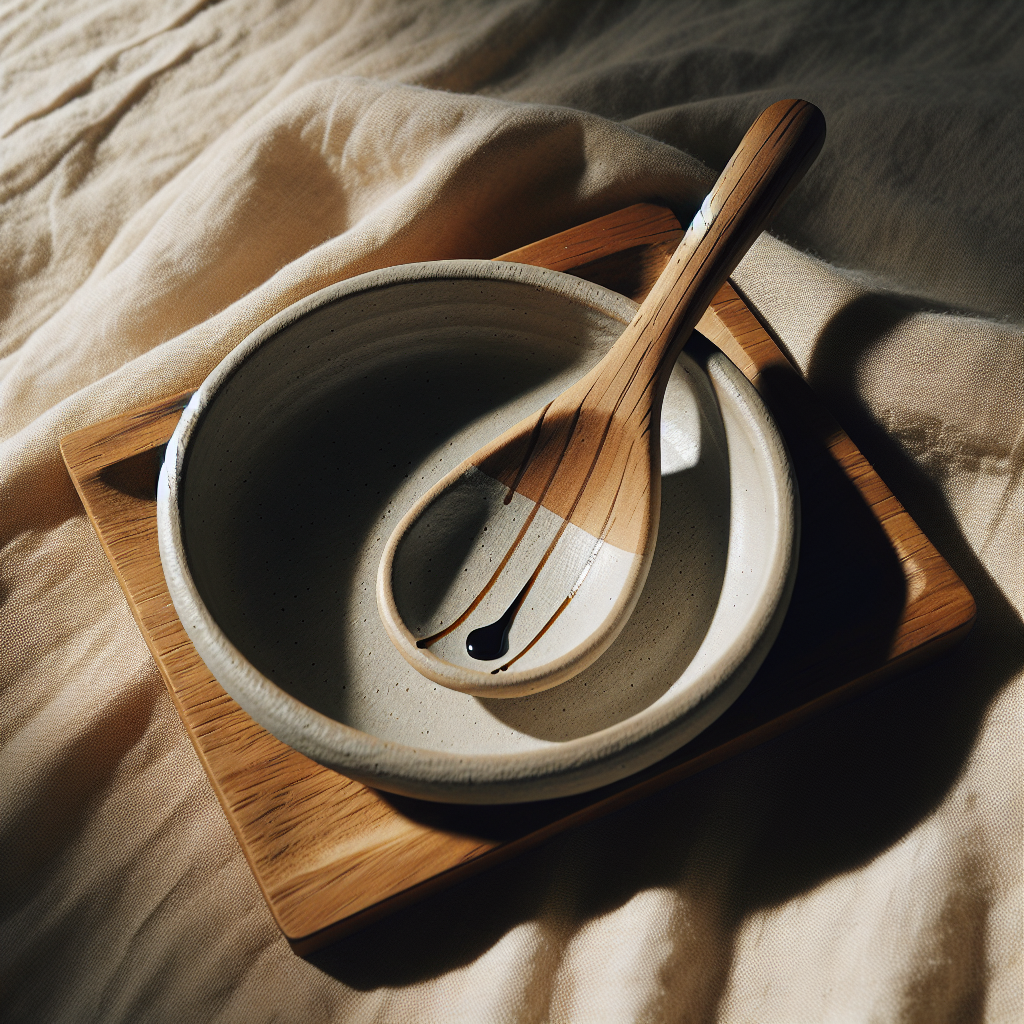 Stoneware Spoon Rest