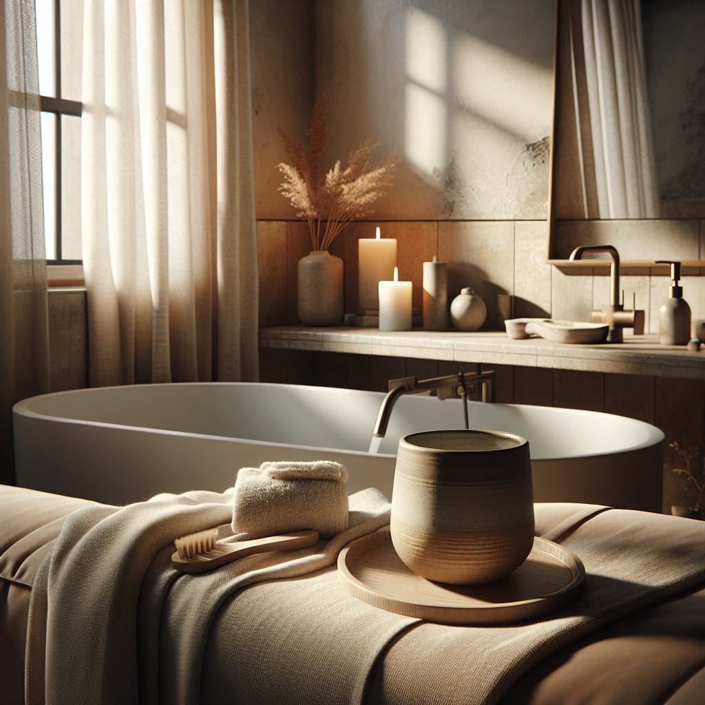 Stoneware Bathroom Tumbler