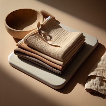 Organic Cotton Wash Cloths - Set of 6