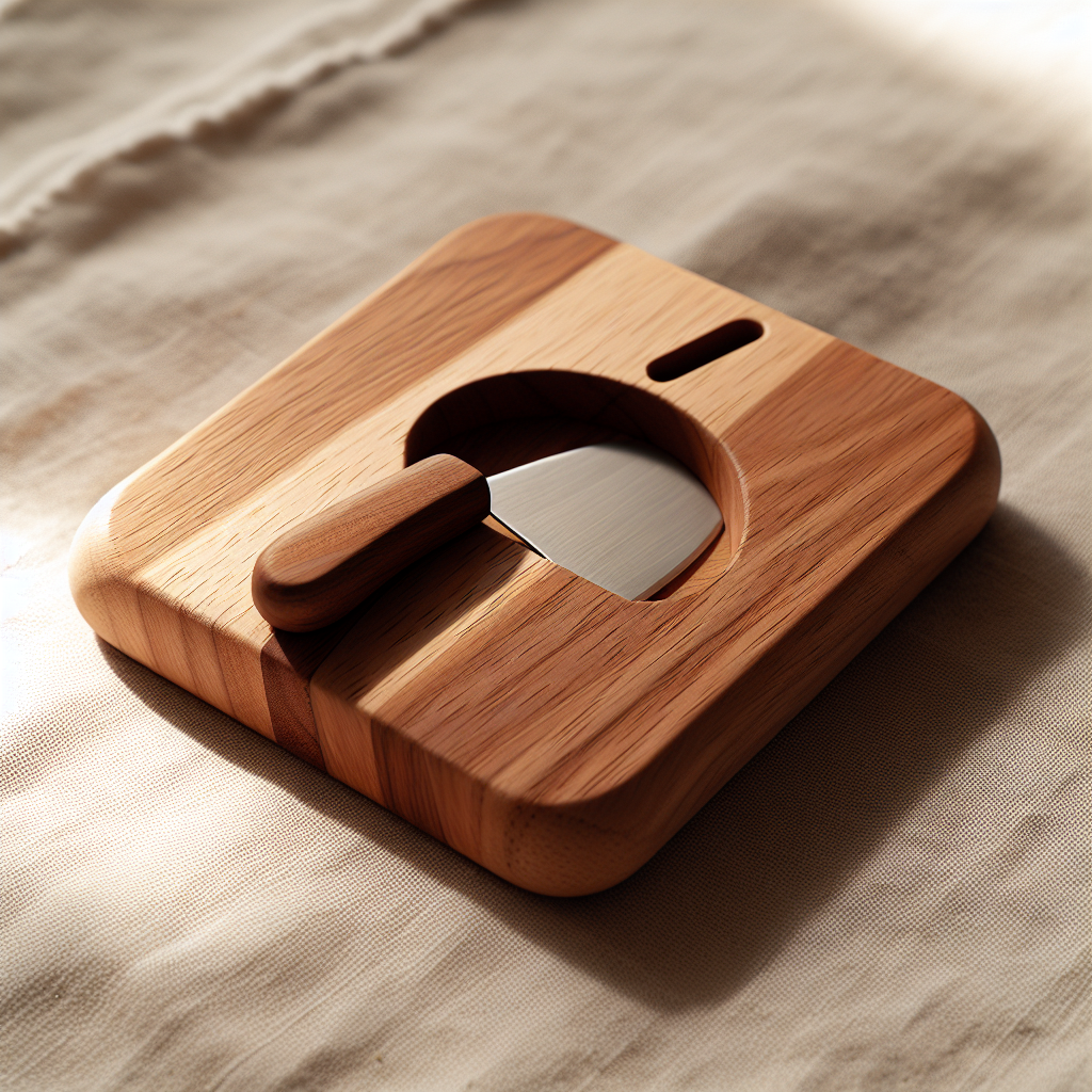 Elm Wood Cheese Board