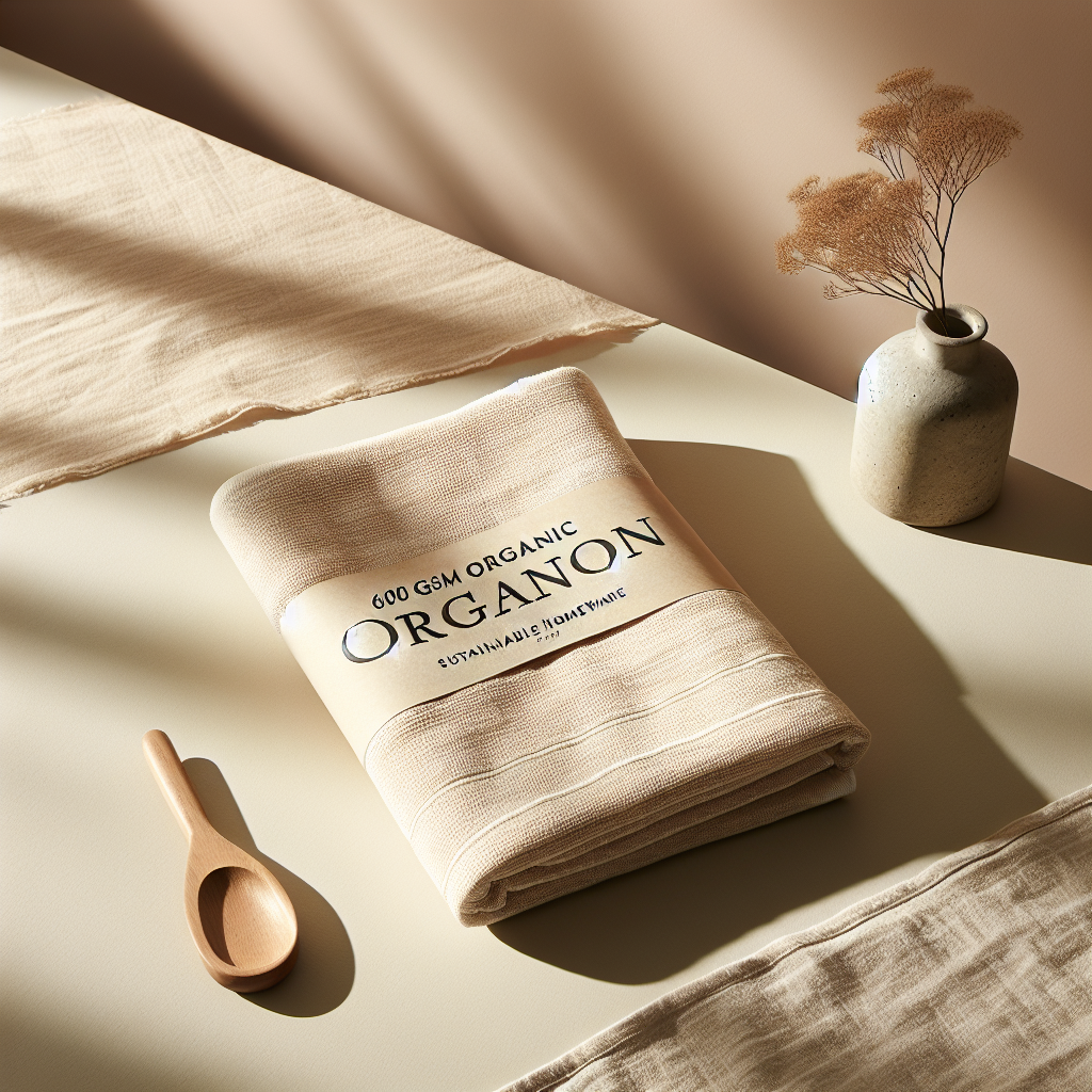 Organic Cotton Hand Towels - Set of 2