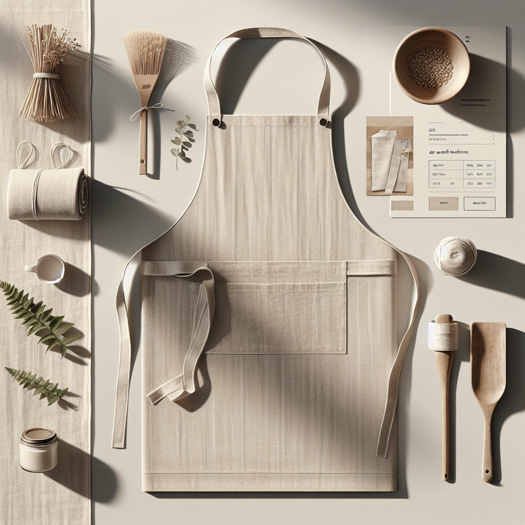Organic Linen Apron