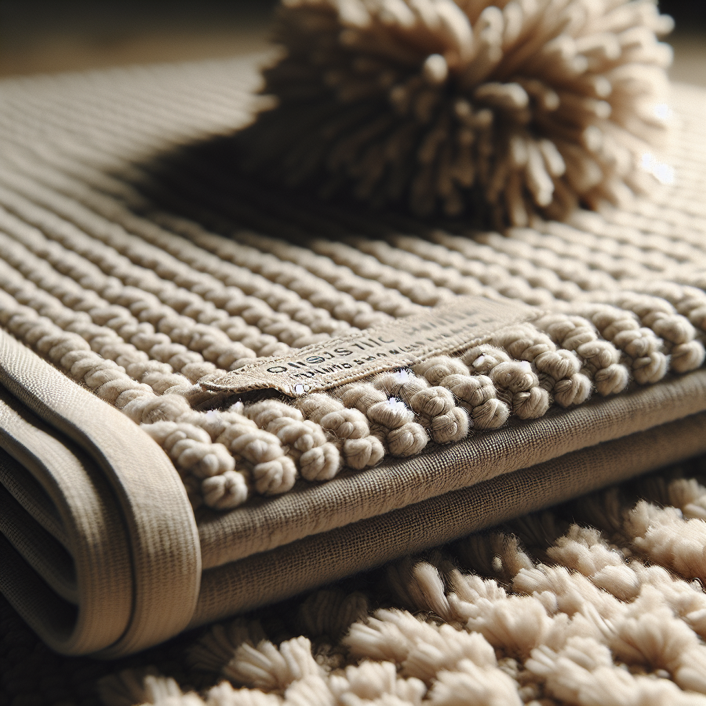 Organic Linen Bath Mat