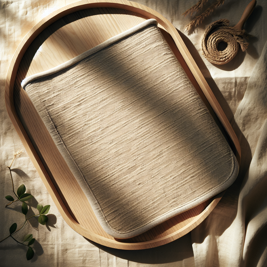 Organic Linen Bath Mat