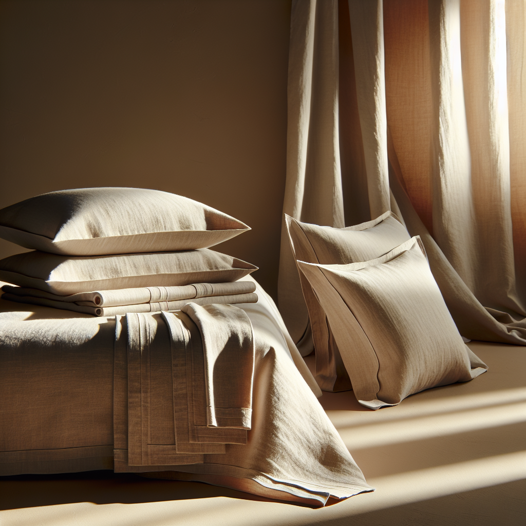 Organic Linen Bedding Set - Queen