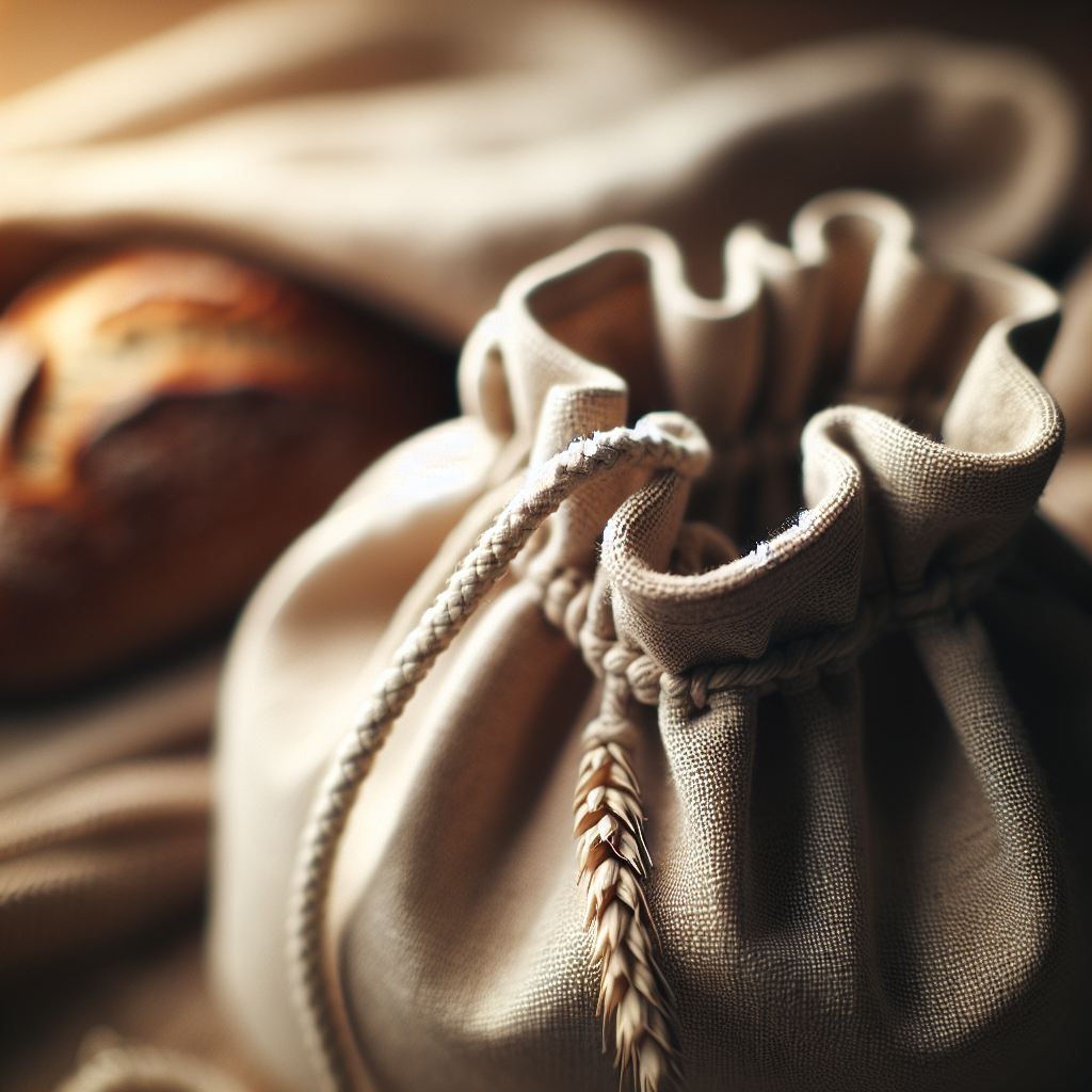 Organic Linen Bread Bag
