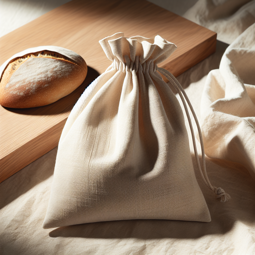 Organic Linen Bread Bag
