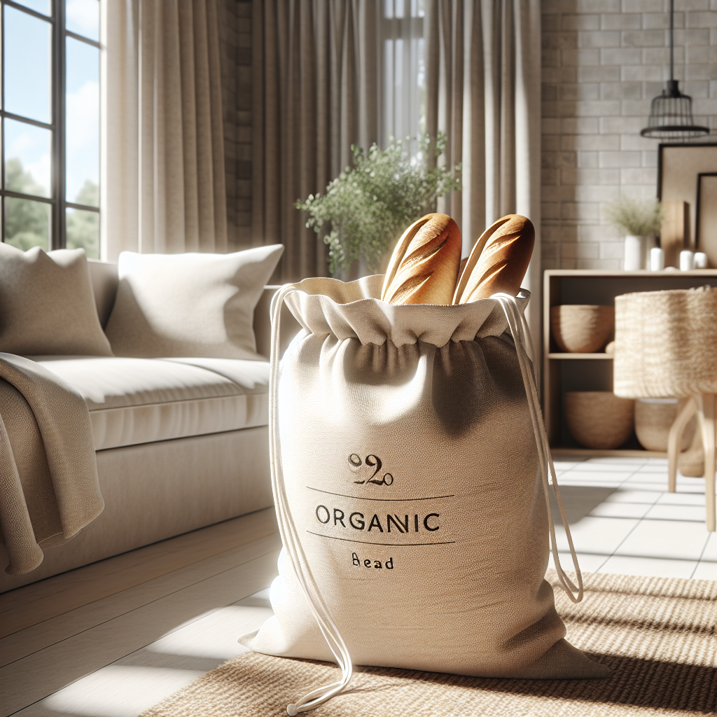 Organic Linen Bread Bag