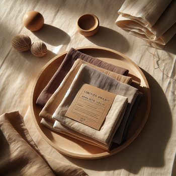 Organic Linen Napkins - Set of 4