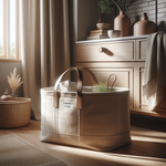 Organic Linen Storage Basket