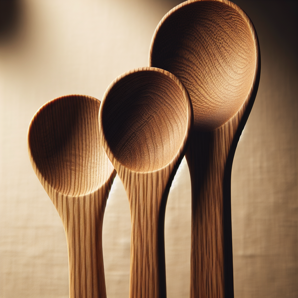 Elm Cooking Spoon Set