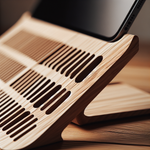 Elm Wood Laptop Stand