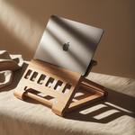 Elm Wood Laptop Stand