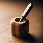 Elm Wood Pen Holder