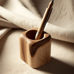 Elm Wood Pen Holder