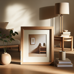 Elm Wood Picture Frame