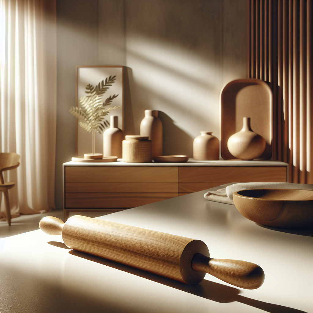 Elm Wood Rolling Pin