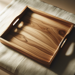 Elm Wood Serving Tray